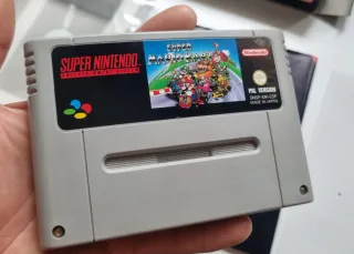 🇪🇦 Super Mario Kart SNES Super Nintendo SuperNes