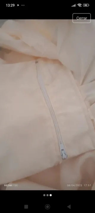 Vestido de flamenca rojo floral