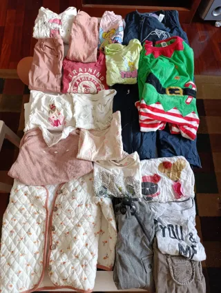 Lote Ropa Niña 12-18 Meses