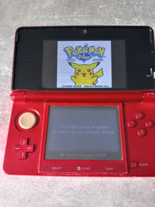 Nintendo 3DS Roja + juegos y Funda.