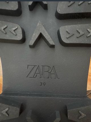 Botas Zara Mujer Negras