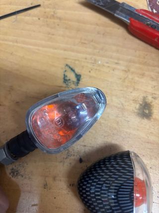 Intermitentes Moto TNT Carbono