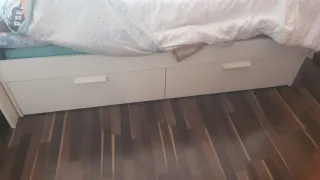 Cama Matrimonio Ikea Blanca