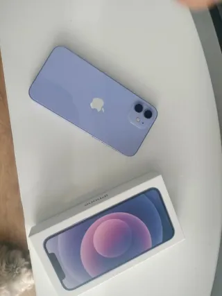 iPhone 12 256GB Morado Caja Original