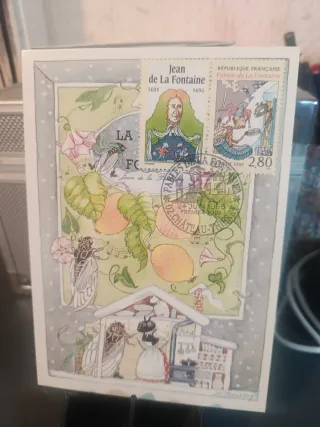 5 Postales Fábulas de La Fontaine