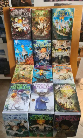 The promised Neverland manga italiano nuovi 1-15