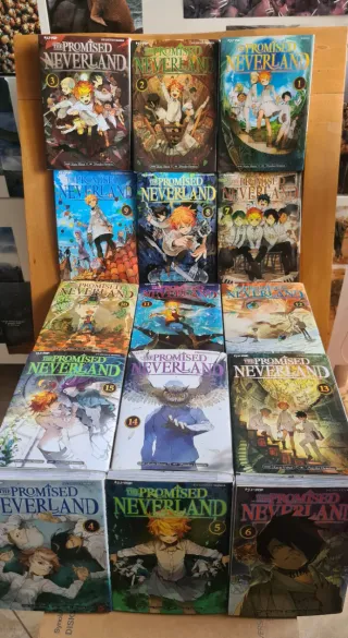 The promised Neverland manga italiano nuovi 1-15
