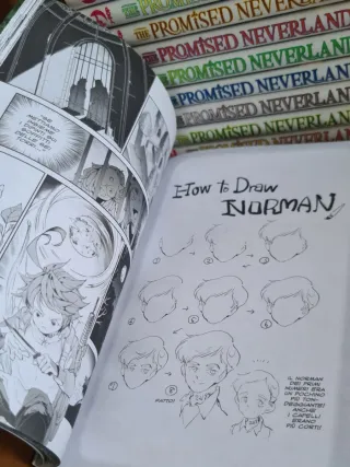 The promised Neverland manga italiano nuovi 1-15
