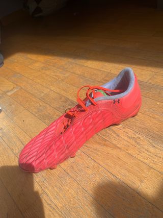 Botas de fútbol Under Armour Rojas