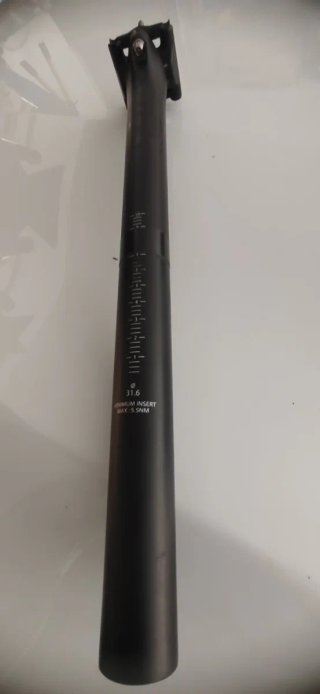 Sillín Bolugoe carbono y tija 31.6 elite one carbo