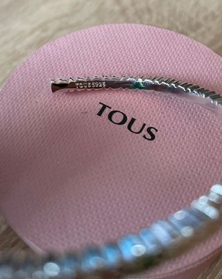 Pulsera Tous Straight Plata