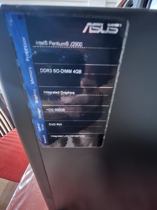 PC ASUS J2900 Negro