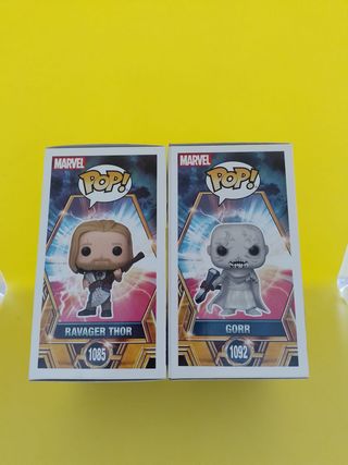 Funko Pop! Thor Love and Thunder Ravager Thor e Go
