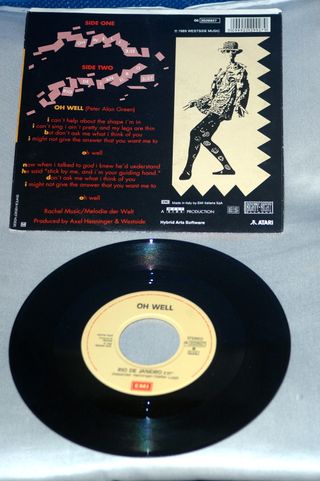 5 dischi 45 giri dance anni 90 house garage