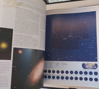 Libro-Astronómica Galaxias, Estrellas, Planetas
