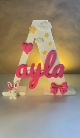 Letras personalizáveis