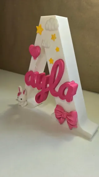 Letras personalizáveis