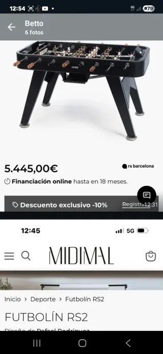 Futbolín Profesional/Futbolí profesional