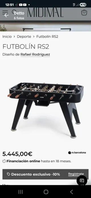 Futbolín Profesional/Futbolí profesional