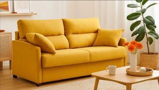 SOFA CAMA FASTER, CAMA DE 140×190.