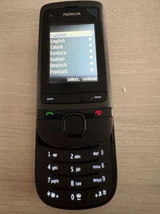 Teléfono Móvil Nokia C2 Negro