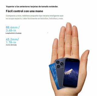 Smartphone FUFFI Mini Negro 3 Pulgadas