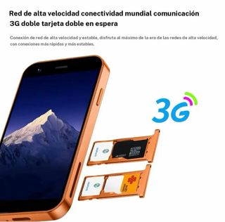 Smartphone FUFFI Mini Negro 3 Pulgadas