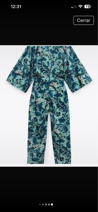 Lote 2 prendas Zara: mono y vestido