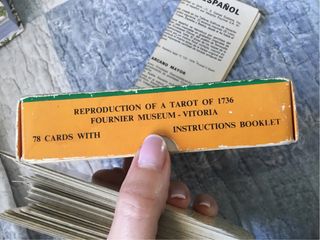 Tarot Español Bilingüe - 78 Cartas fournier