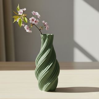 Vaso 3D Design Verde
