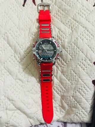 Reloj JOEFOX Hombre Negro y Plateado