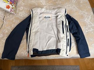 Chaqueta Columbia impermeable azul marino