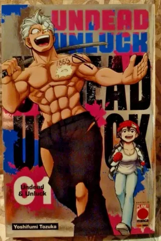 Fumetti planet manga UNDEAD e UNLUCK 1 variant,2-3