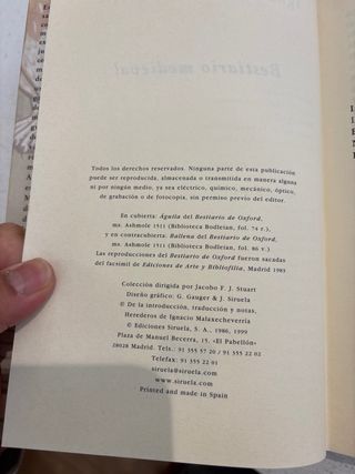 Bestiario medieval: Antología (Biblioteca Medie...