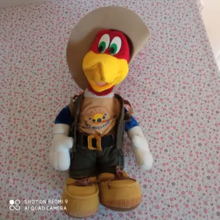 Peluche Woody Pájaro Loco PortAventura