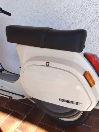 Vespa PK 125 S 1985 Blanca