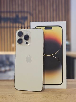IPHONE 14 PRO MAX 128GB DORADO 100% BATERIA,.,.,