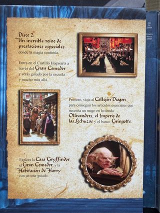 Harry Potter y la Piedra Filosofal DVD