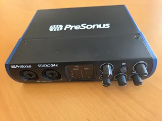 PreSonus Studio 24c Interfaz Audio USB