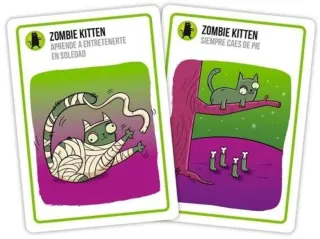 Juego de Cartas Zombie Kittens