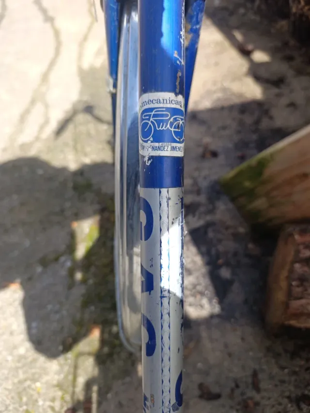 Bicicleta Clásica Azul