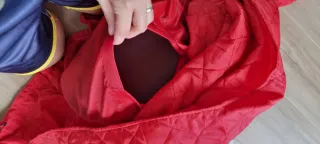 Chaqueta de moto Fortuna Simple Roja/Blanca