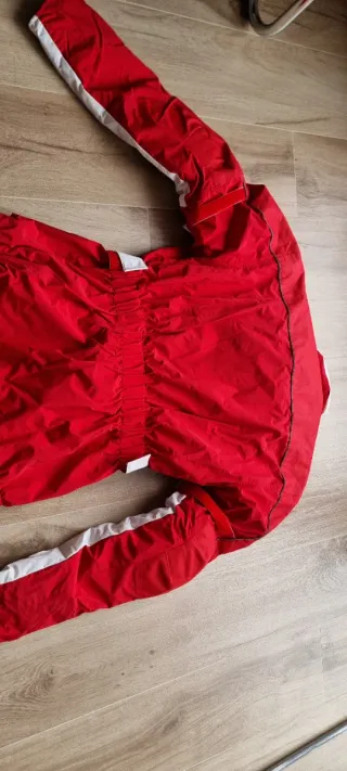 Chaqueta de moto Fortuna Simple Roja/Blanca