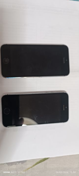 2 Apple iPhone 5 Nero/Argento