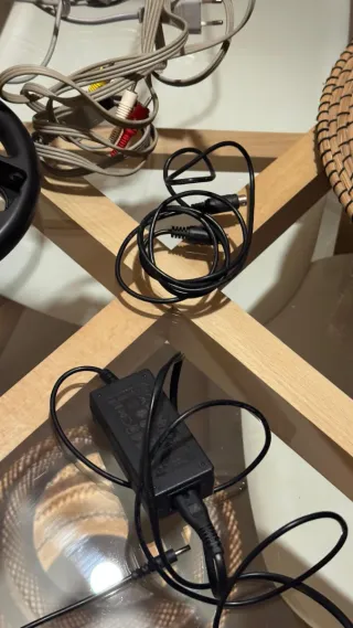 Lote Consola Wii Negra + Accesorios