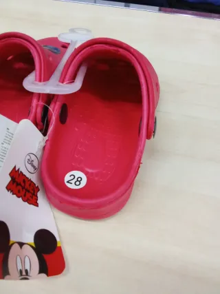 Zoccoli Bimbo Disney Topolino Rosa Tg 28