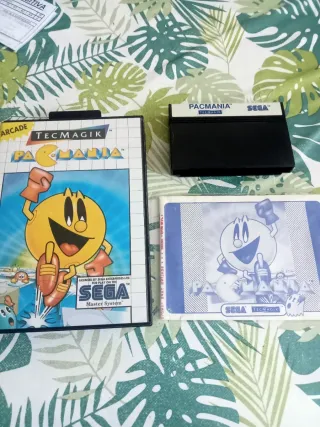 Pacmania Pal España Completo Sega Master System
