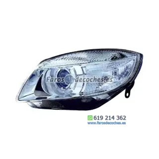 Faro Delantero Derecho Skoda Roomster (2006->2010