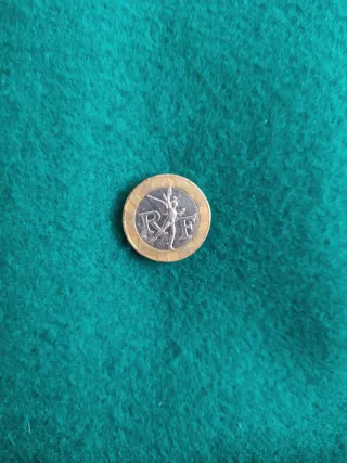 Moneda 10 Francos Francia 1991 RF