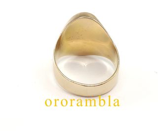 Sello Oro 18k Ónix